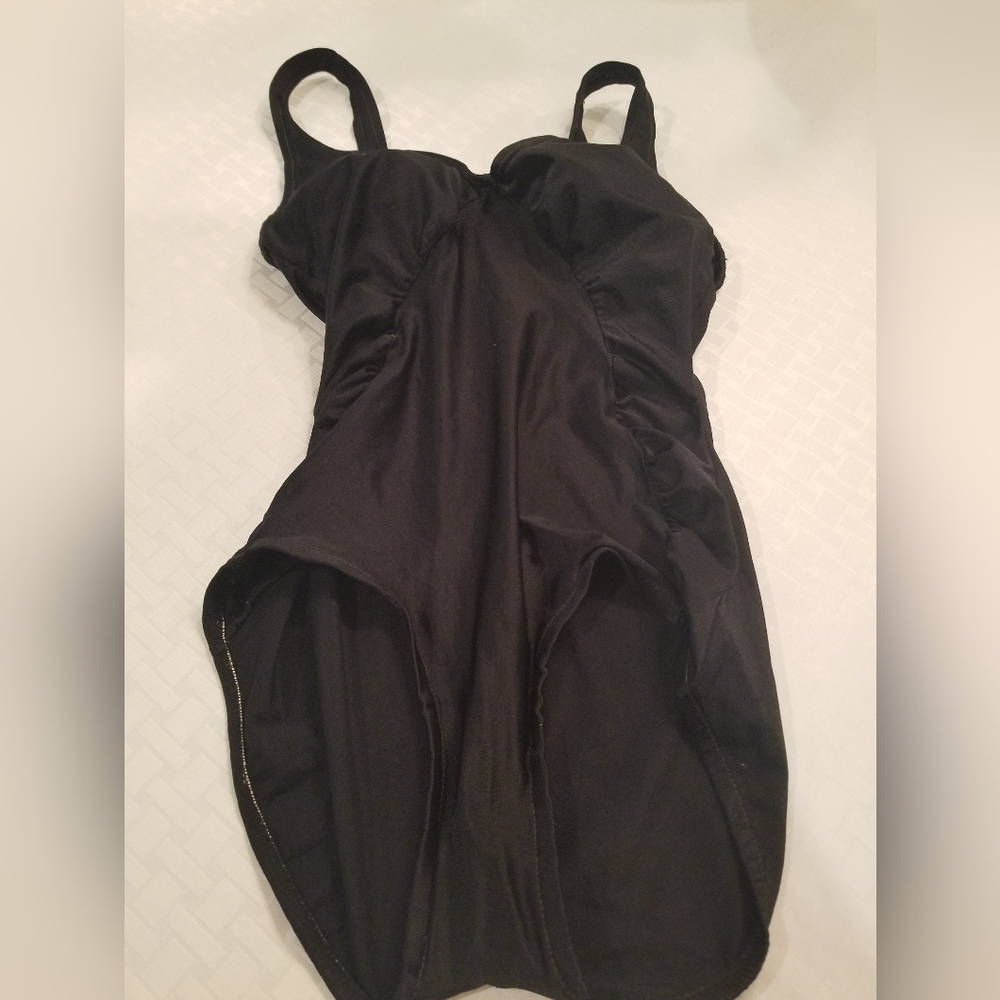 Shiny Black Bathing Suit